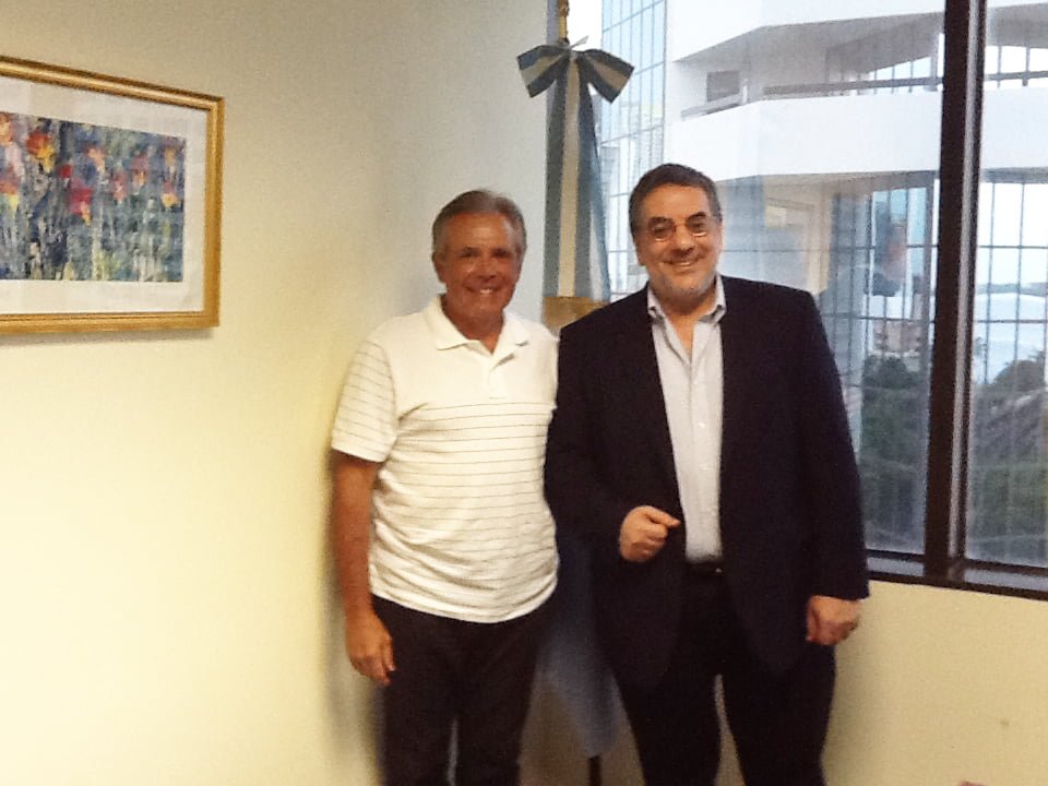 Ing. Miguel Cané y Embajador Miguel Talento Ing. Miguel Cané y Embajador Miguel Talento
