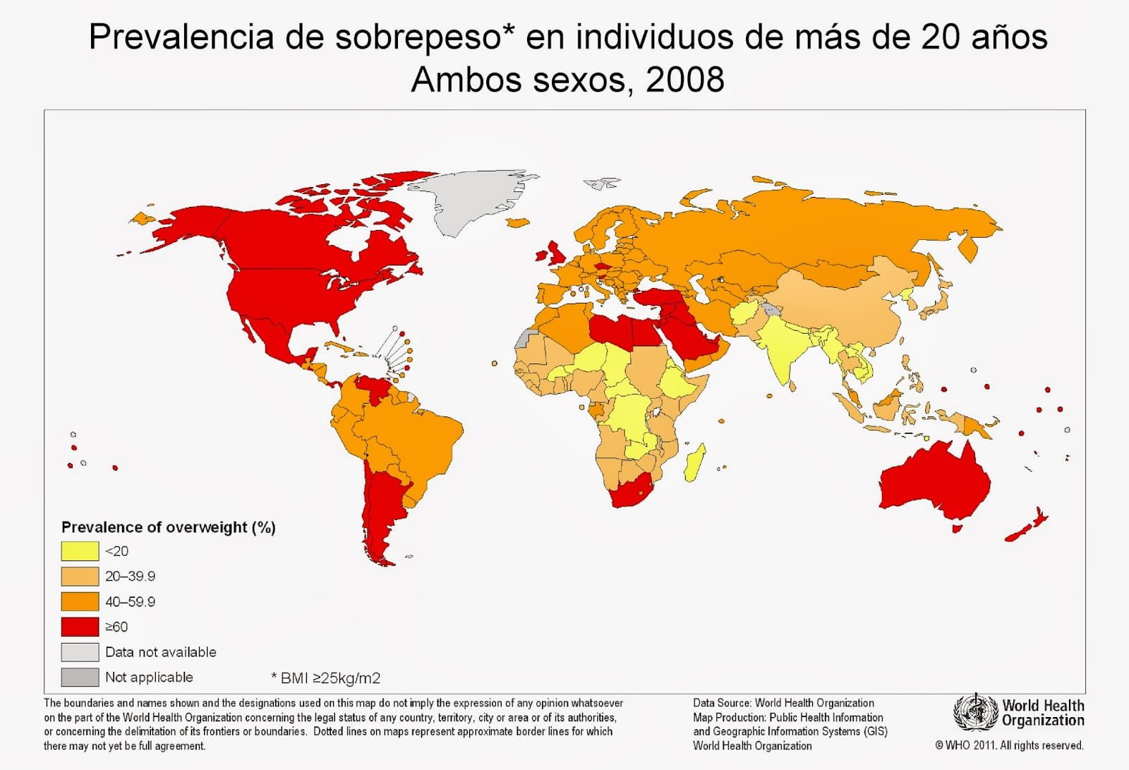 Mapa obesidad